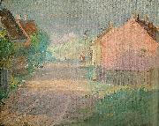 Anna Ancher, gade i skagen-osterby